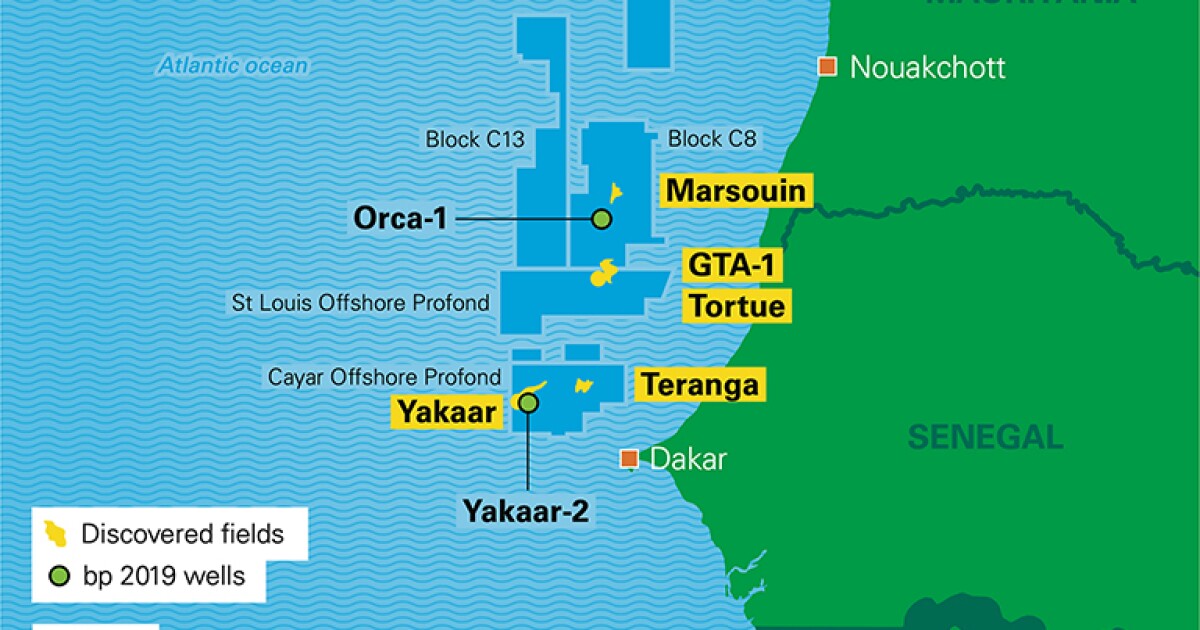 Senegal: BP in talks to sell the Yakaar-Teranga gas field to Kosmos